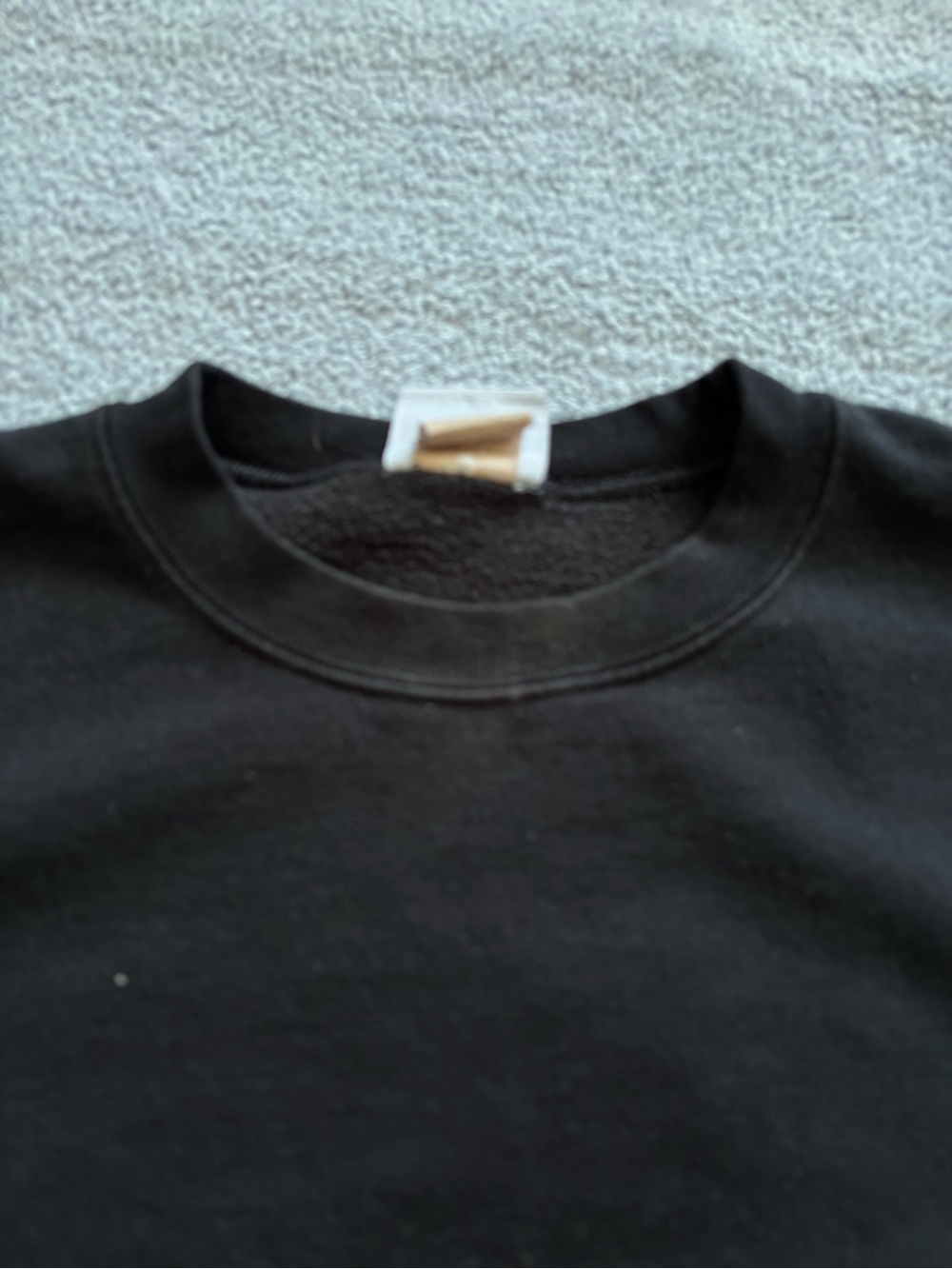 Champion Black Men's Crewneck Sweatshirt - Picture 5 of 14